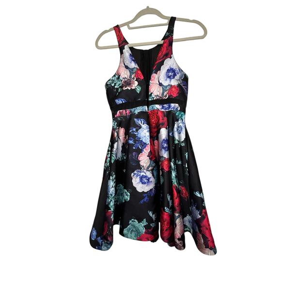 Dear Moon Floral Halter Dress - Size 3 - Picture 4 of 16